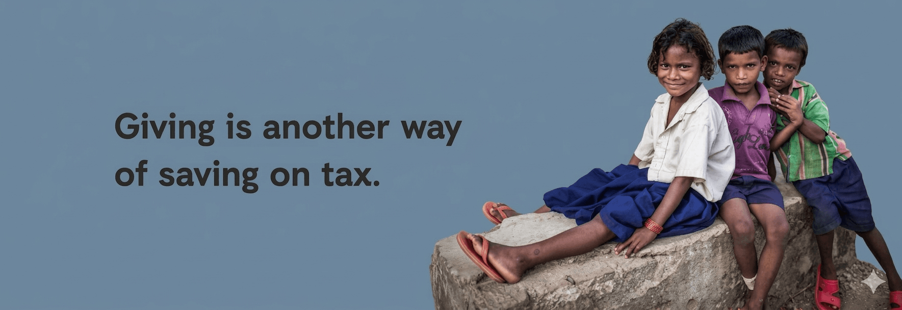 Giving is another way of saving on tax